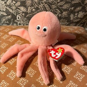 NWT RARE 1993 Ty Beanie Baby Inky!